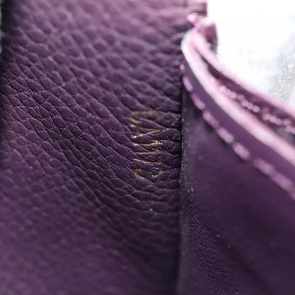 LOUIS VUITTON Empreinte Portefeuille Curieuse Wallet Purple - Picture 14 of 16